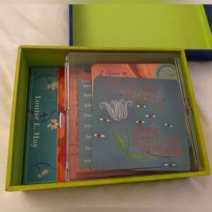 LOUISE HAY You Can Heal Your Life Kit Inspiration Cards Magnets Book